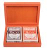 Emma Playing Card Box - Tangerine